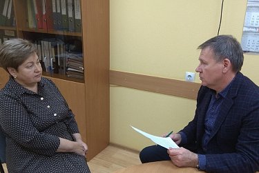 На приеме у Александра Трубникова    